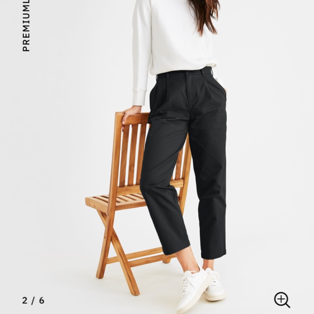 Dockers Original Khakis, Pleated, High Waisted Tapered Fit